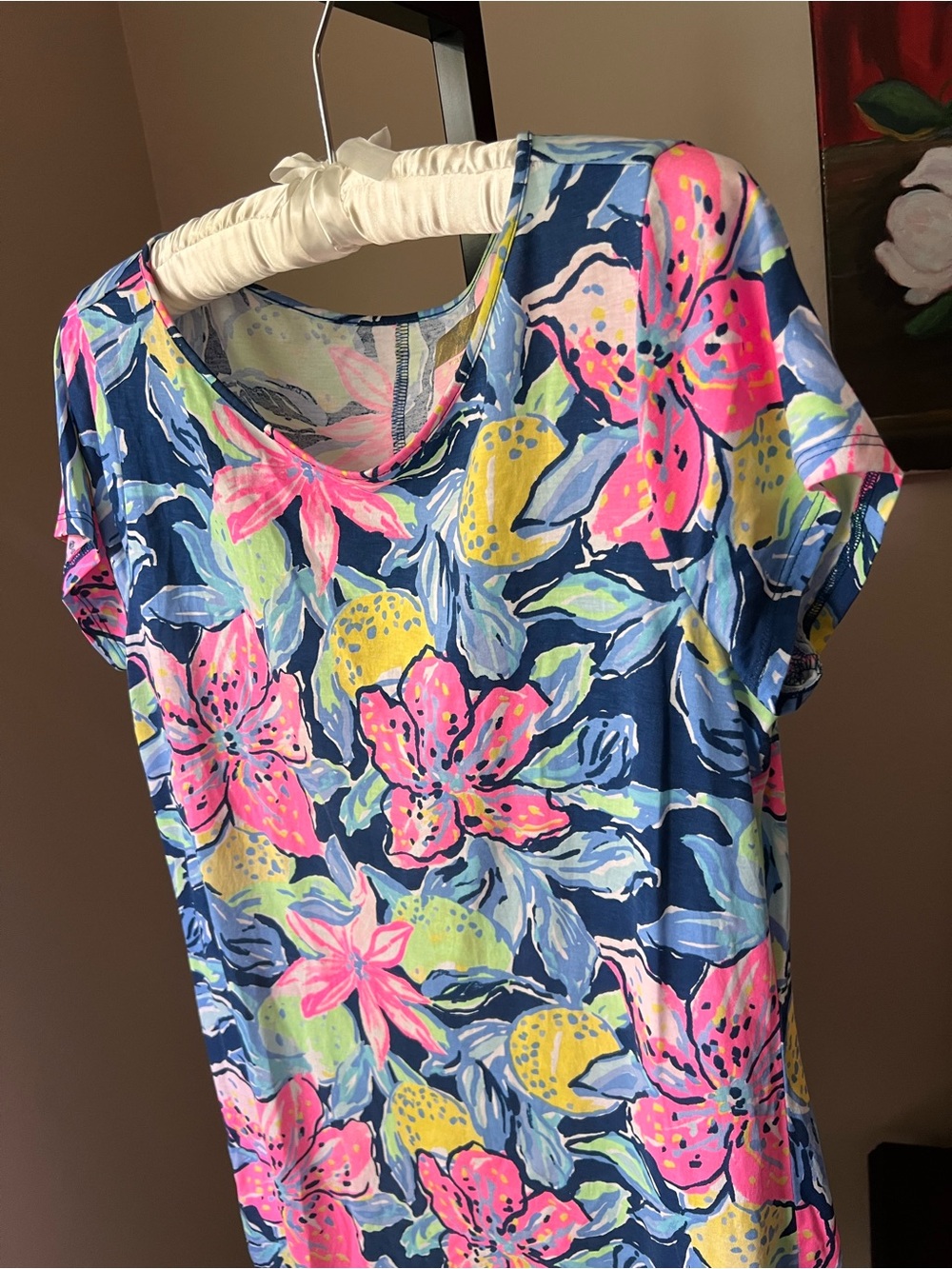 Lilly Pulitzer Marlowe boat neck capri dress 100% pima cotton - Picture 5 of 8